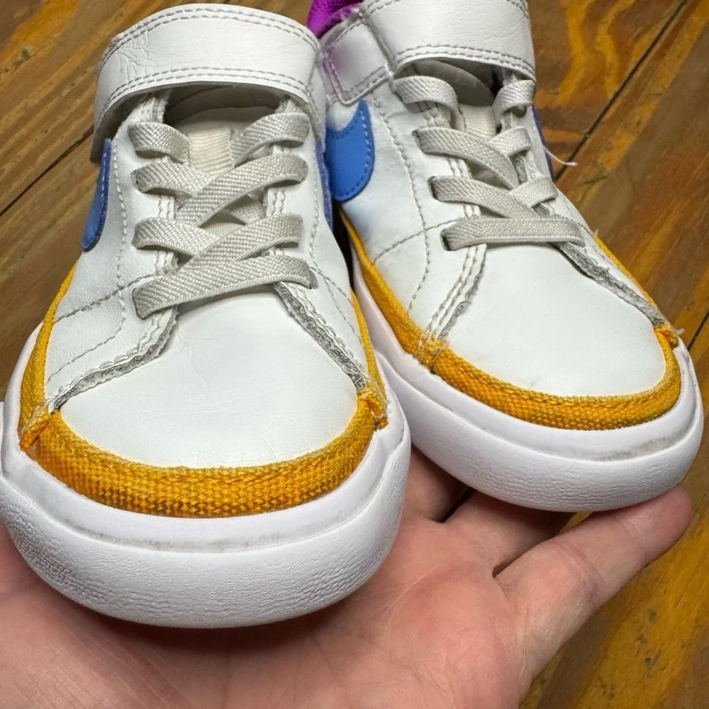 Nike Court Legacy Multi Colored Sneakers Size 10.5C